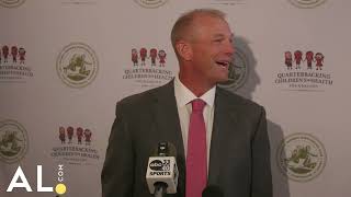 Kalen DeBoer spoke with the media ahead of the Oct 28th Monday Morning Quarterback Club meeting [upl. by Esila138]