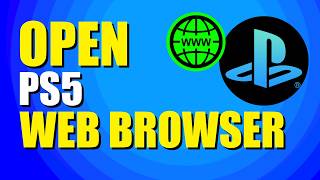 How To Open PS5 Web Browser Quick amp Easy [upl. by Graham]