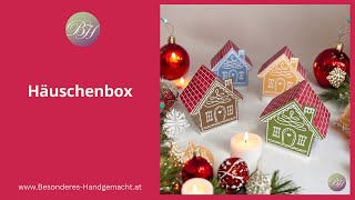 Häuschenbox  herziges Häuschen  Box  Schritt für Schritt Anleitung  Produkte von Stampin Up [upl. by Tallou546]