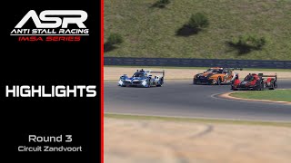 Highlights  IMSA S7 R3 Zandvoort Broadcast [upl. by Tinya343]