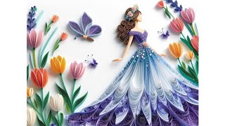 Quilling Paper Craft Ideas  Amazing quilling paper craft ideas by home decore ideas [upl. by Shaer]