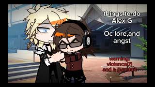 Things to do oc loreand angst I think TW [upl. by Idihc508]