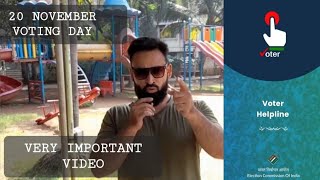 VOTER HELPLINE APPLICATION  20 NOVEMBER VOTING DAY  MUST WATCH VIDEO  PROMO BY SHABZ  miraroad [upl. by Eittocs]