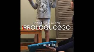 Using Proloquo2Go AAC [upl. by Eelesor]