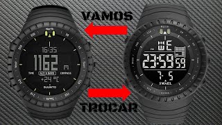 SUUNTO CORE ALL BLACK INSPIRAÇÃO PARA SMAEL 1237 [upl. by Drofyar]