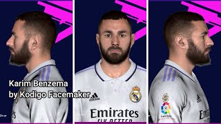 PES 2017  NEW FACE BENZEMA [upl. by Enelra]