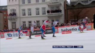 Petter Northug Destroys Everyone at Drammen Sprints 2017 [upl. by Prady]