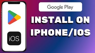 How To Install Google Play Store On iOS 2024 [upl. by Rubma]