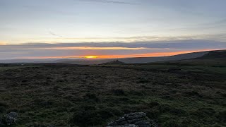 Sunset on Dartmoor sunset landscape nationalparks [upl. by Daryl955]