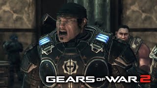 Gears of War 2  Lambent Brumak Flamethrower Campaign Ending Funny Moments 8 [upl. by Harden]