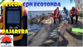 PESCON CON ECOSONDA KAYAKFISHING PAJARERA DE QUILMES [upl. by Arun105]