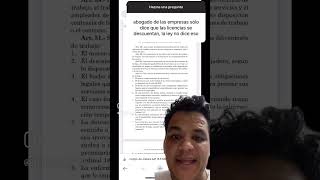 El que está de licencia no le corresponde pago por parte de la empresa y no no es injusto🙂 [upl. by Bocock]