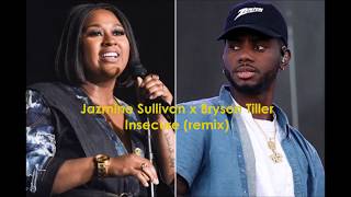 Insecure  Jazmine Sullivan x Bryson Tiller Trapsoul remix [upl. by Balcer]