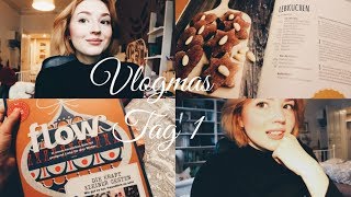 Mein liebstes Weihnachtsbuch  Late Vlogmas Tag 1  Gesine [upl. by Haym]