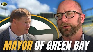 The Mayor of Green Bay explains his beef with the Packers FULL INTERVIEW [upl. by Ivad]