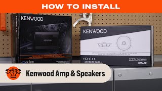 How to Install Kenwood Amp amp Speakers [upl. by Zurc974]