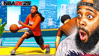 NBA 2K25 Reveals New Park Gameplay With Female MyPlayers [upl. by Dew725]