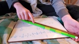 Modeling Fraction Division with Cuisenaire Rods 01 [upl. by Dlaniger]