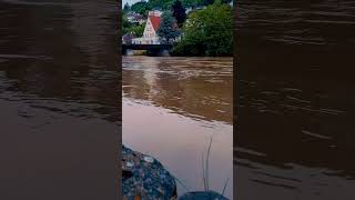 Hochwasser in Künzelsau Süddeutschland 1062024 [upl. by Aguste386]