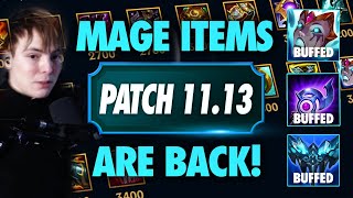 MAGE ITEMS ARE BACK HUGE ITEM OVERHAUL  LS LoL PATCH NOTES 1113 RUNDOWN [upl. by Udele]