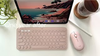 One year after  Logitech Pink K380 amp Pebble mouse [upl. by Mara]