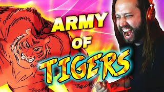 ARMY OF TIGERS  Power Metal song by Jonathan Young [upl. by Petronella695]