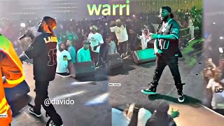 Davido performing live at WARRI AGAIN concert 2024 as he shutdown 40k capacity [upl. by Rockel]