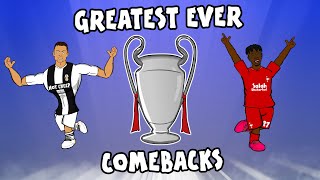 🏆GREATEST EVER CHAMPIONS LEAGUE COMEBACKS🏆 [upl. by Eidnarb]