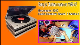 Bang Olufsen Beomaster 5000 from 1985 Radio Reciver Board 5 Series [upl. by Sheply]