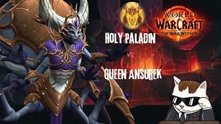 Queen Ansurek Mythic  H Paladin Lightsmith PoV  Nerubar Palace Mythic [upl. by Waechter]