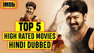 Top 5 Highest Rated South Indian Hindi Dubbed Movies on IMDb 2022 [upl. by Yrod333]