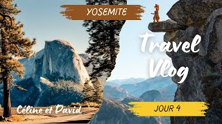 ROAD TRIP USA CALIFORNIE VLOG JOUR 4 YOSEMITE MARIPOSA TUNNEL VIEW GLACIER POINT WAWONA [upl. by Cyma]