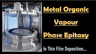 14 MOCVDMetal Organic Chemical Vapor Deposition  Meaning Explanation Importance using Diagram [upl. by Pollak]