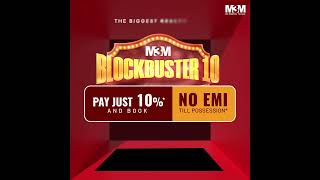 M3M Blockbuster 10 Offer The biggest realty blockbuster is here [upl. by Melise673]