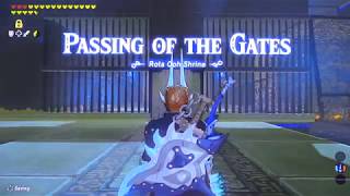 BotW052  Passing Of The Gates Shrine Made Easy  Rota Ooh Shrine [upl. by Irod]