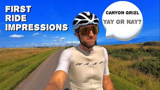 Testing out my new Canyon Grizl CF SLX  Modifications  Sandstone Way Recce and all round great day [upl. by Quin]