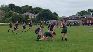 🏉 Halton Farnworth Hornets Greens U13s v Orrell St James U13s [upl. by Euqirat]