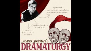 Erving Goffman  Theory of Dramaturgy [upl. by Eniamej]