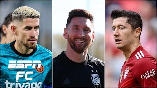 Who deserves to win the Ballon dOr Lionel Messi Jorginho or Robert Lewandowski  ESPN FC [upl. by Brigid]