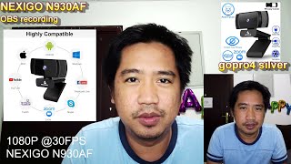 NEXIGO N930AF 2020 AutoFocus 1080p Streaming Webcam TESTING AND REVIEW [upl. by Ilohcin468]