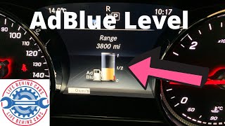 Mercedes E Class AdBlue Level [upl. by Ballard]