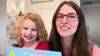 My Preschool Activity Book for Toddlers Review  Montessori Learning [upl. by Lj]