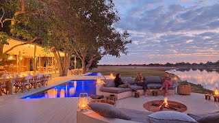 Most luxurious safari lodge in Zambia Time  Tide Chinzombo full tour [upl. by Romalda]