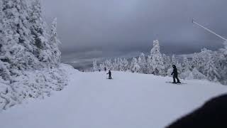 Mont Tremblant skiing near Montreal [upl. by Dobb]