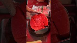 Do you like fresh red watermelon  Fruit Cutting Skills [upl. by Etteiluj213]