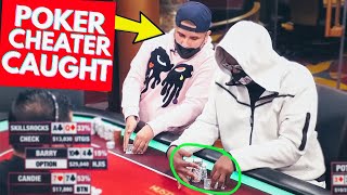 SHOCKING POKER CHEATING CAUGHT DURING LIVESTREAM [upl. by Abbot]