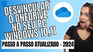 Como Desvincular o Onedrive do Pc [upl. by Asnerek225]