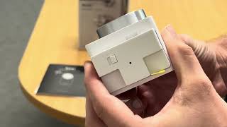 Nuki Smart Lock Pro 4 Generation White Unboxing Video no comment HD [upl. by Mcclary]