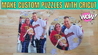 Make custom puzzles with your Cricut using print then cut [upl. by Anattar]