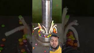 Reeses Chocolate Vs Hydraulic Presshydraulicpress satisFying candy crushingasmr [upl. by Maryrose552]